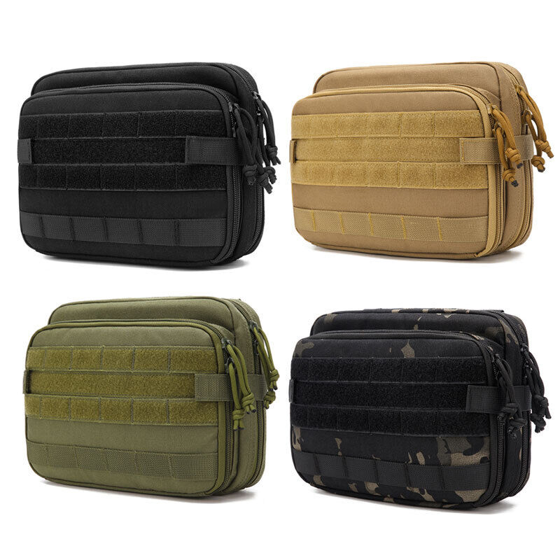 Waterproof Tactical Pouch Molle EDC EMT Outdoor Map Storage Bag Waist Bags