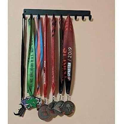Plain Medals and Awards Hanger Rack Black Design Wall Art Accessories Home Decor