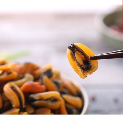 Snacks Chinese Food Seafood Dried Mussel Haihong中国小吃贻贝壳菜青口贝干货 海虹淡菜干 health food
