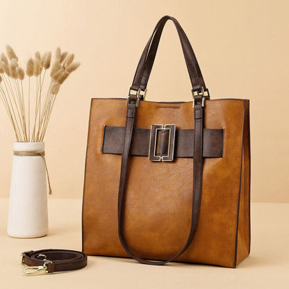 Women's Lady Casual PU Leather Messenger Satchel Shoulder Cross body Bag Handbag