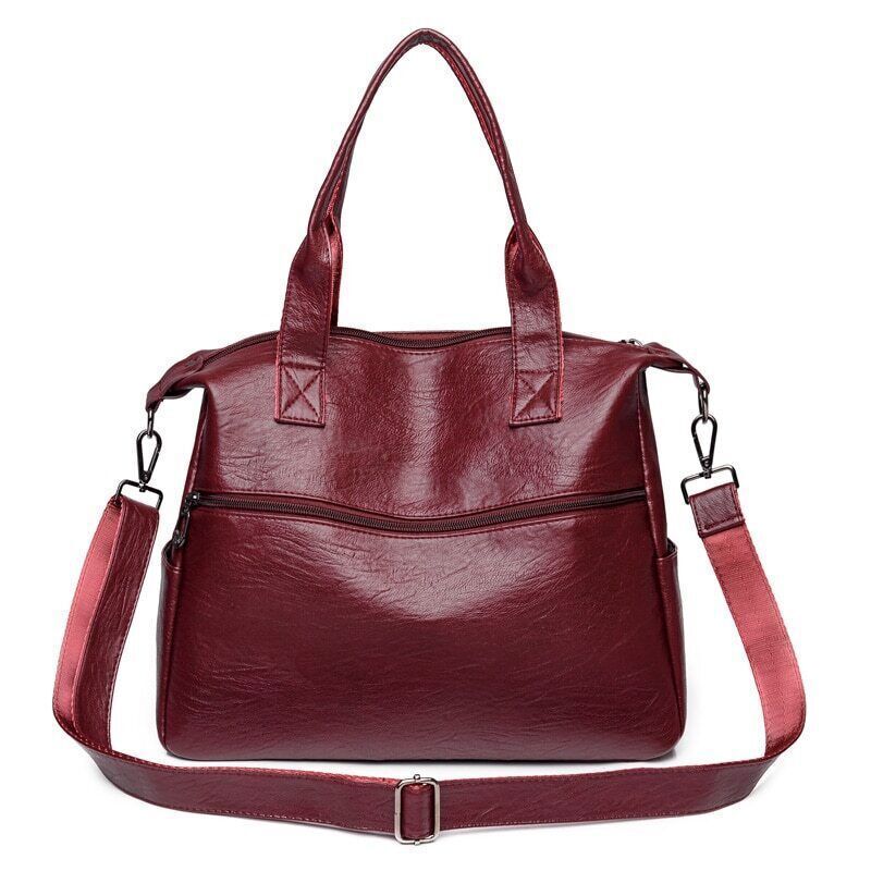Women's Bag PU Leather Shoulder Bags Women Ladies Handbags