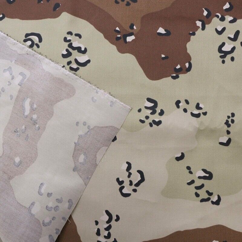 Camouflage Fabrics 1.5 Meters Polyester Cotton Hunting Desert Spot Camo Clothing