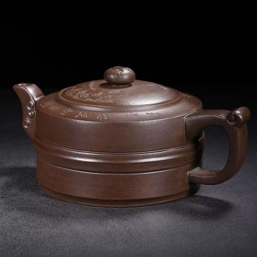 Vintage Chinese Yixing Purple Clay Teapot Zisha Ceremony Fashion Gift Teaware