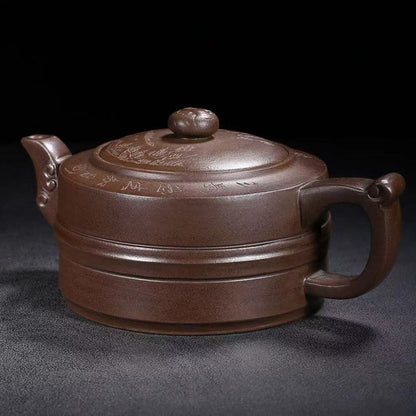 Vintage Chinese Yixing Purple Clay Teapot Zisha Ceremony Fashion Gift Teaware