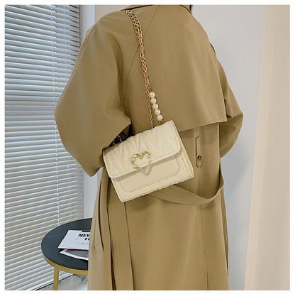 Crossbody Bag Women Simple All-Match Shoulder Bag Summer Fashion Rhombic Pattern