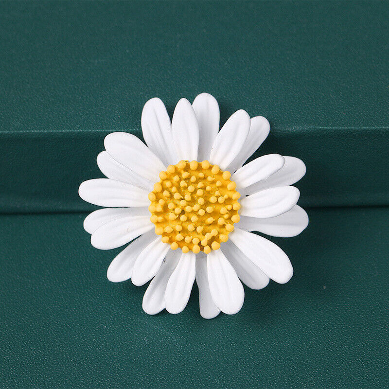 Cute Sunflower Brooch Pins for Hijab Hats Dress or Bags Jewelry Accessor-ca