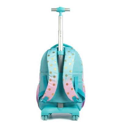 Children school Backpack Bag School Backpack Schoo Bag Wheels Kids Travel Bags