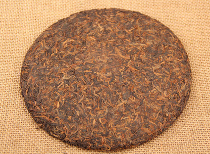357g 2017 Puer Tea Cake Palace Golden Bud Cooked Ripe Pu'er Puerh Pu-erh Tea