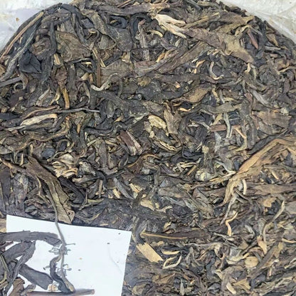357g Yunnan Raw Puerh Tea Cake 1998 Year Yiwu Old Pu-erh Raw Tea Aged Pu'er Tea