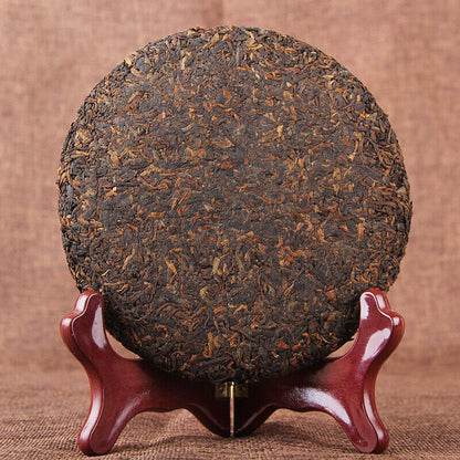 200g Palace Gold Cake (Ripe) Yunnan Menghai Pu'er Round Tea Early Spring Jiao Mu