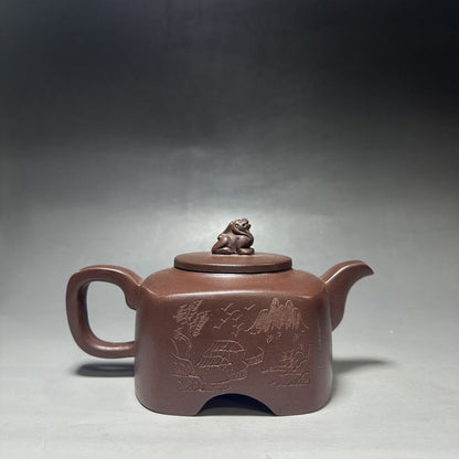 vintage chinese yixing purple clay teapot zisha ceremony fashion gift teaware