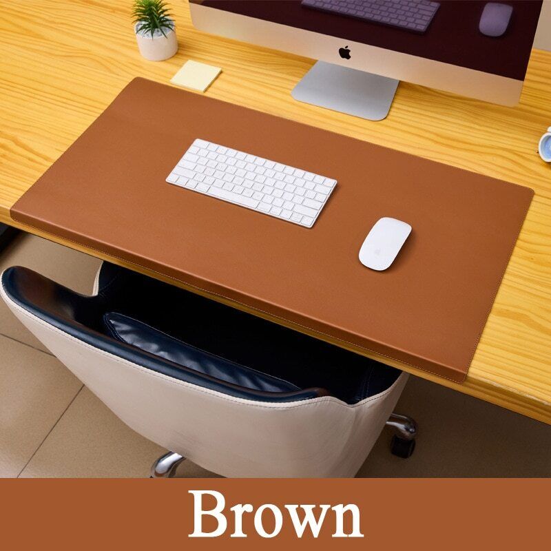 Desk Mat Folding Elbow Wrist Guard Leather Table Gaming Mouse Pad Laptop Cushion