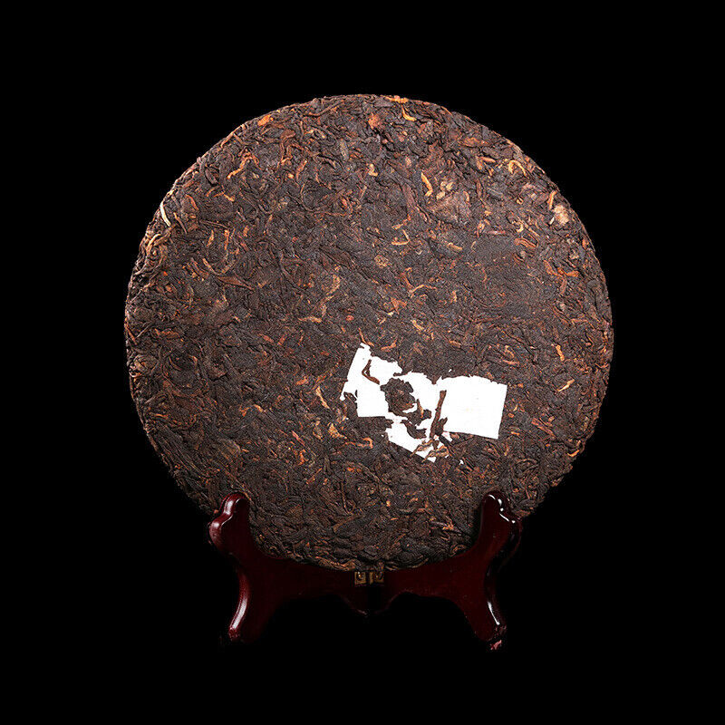 Yunnan Pu'er Ripe Tea Banzhang Dark Fragrance Aged Mature Tea 357g Cake Tea