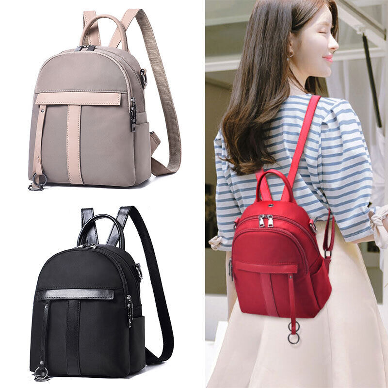 Hot Womens Ladies Backpack Large Rucksack School Bag Handbag Shoulder Waterproof