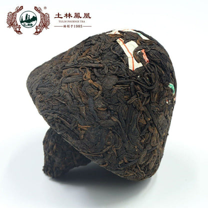 2009 TuLin Phoenix Chinese Puer Tea "Yi Jia" Mushroom Tuocha Shu Puerh 250g