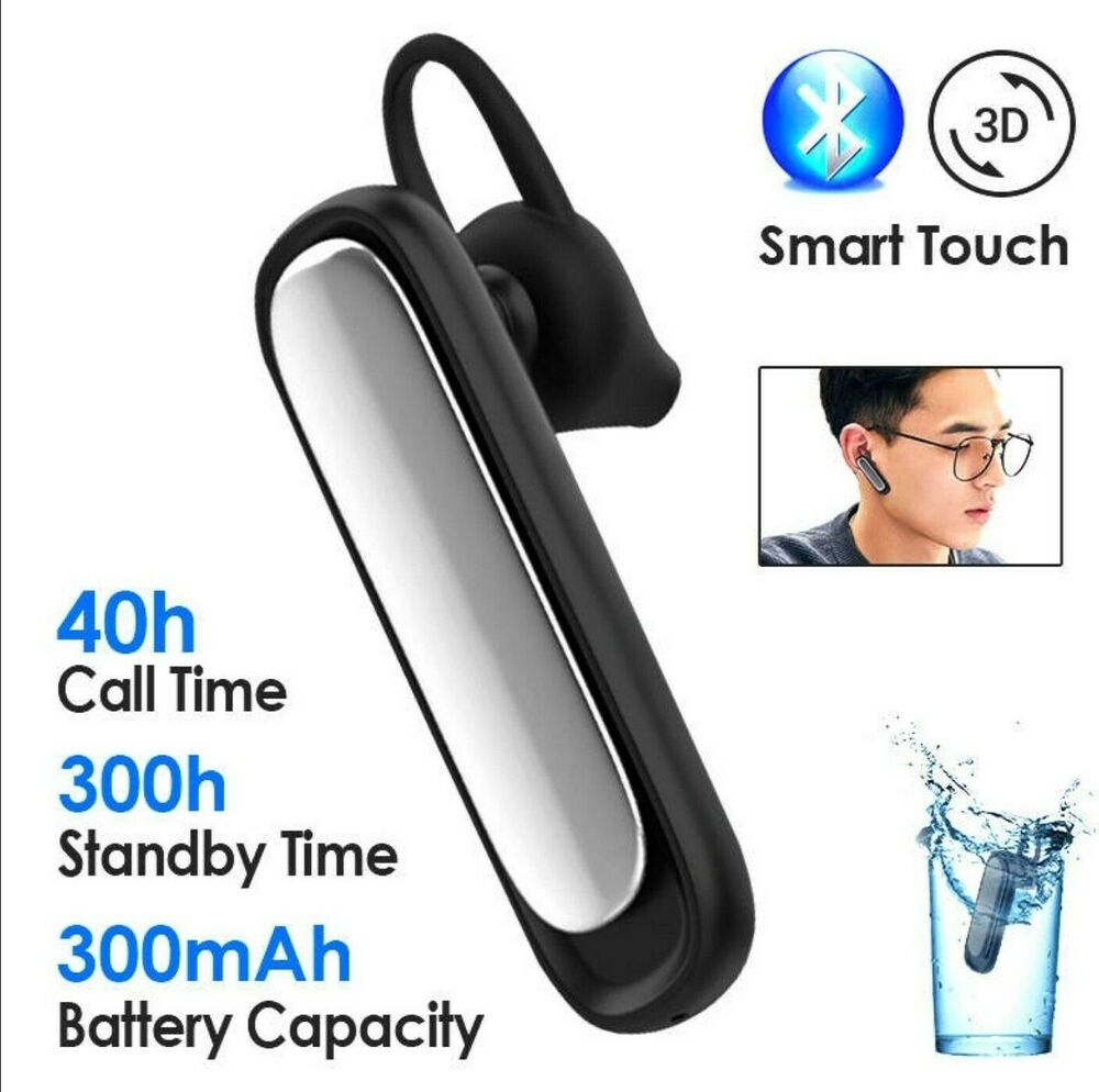Bluetooth Headset Wireless in-ear Stereo Headphones Audifono Auriculares Single