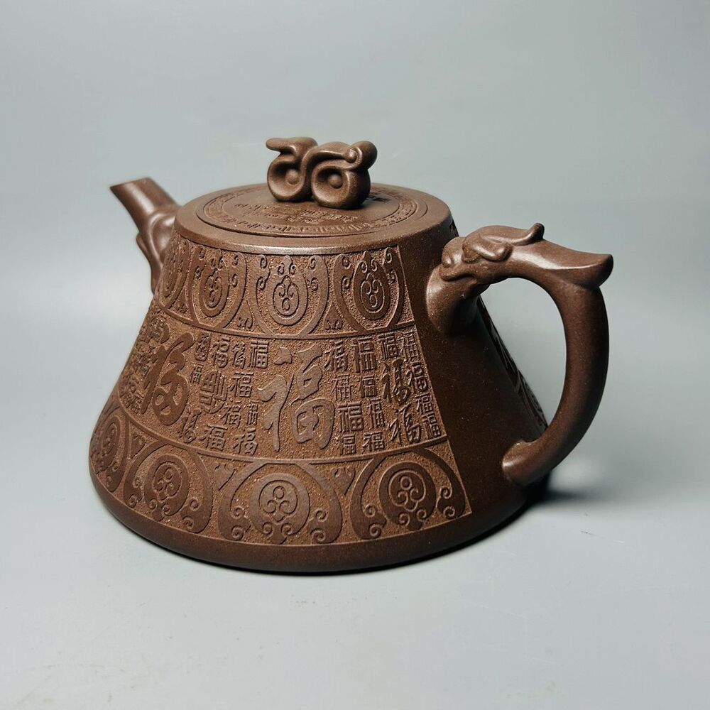 Vintage Chinese Yixing Purple Clay Teapot Zisha Ceremony Teaware Collection Rare