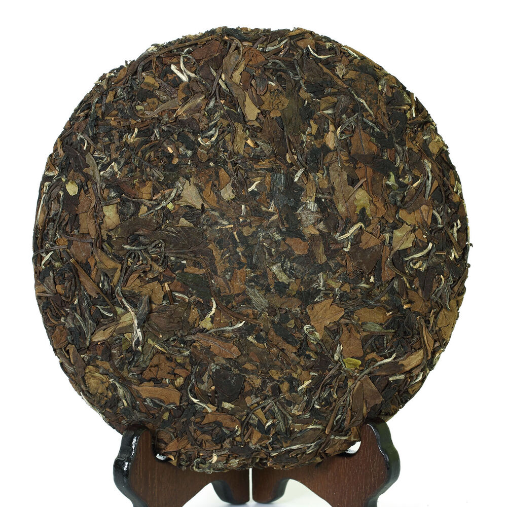 360g Remote Mountain Wild GongMei Tribute Eyebrow Aged Cake White Tea