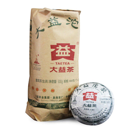 TAETEA Jia Ji Tuo Cha Dayi Pu-erh Tea Tuo 500g Sheng Puer Raw Tuocha