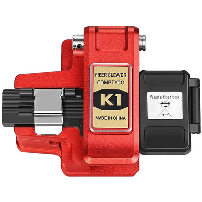 K1 Fiber Cleaver FTTH Optical Fiber Cable Cutting Knife Tool Waste Fiber Box