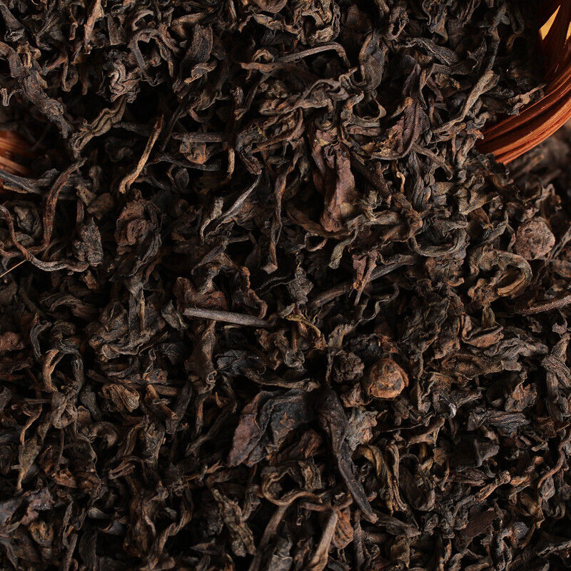 1991 Yunnan Puerh Tea Zhang Xiang Ancient Tree Puer Loose Ripe Basket Pack 300g