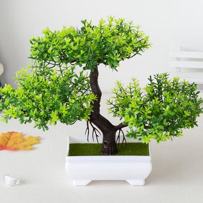 Arboles Artificiales Para Casa Con Maceta Pequeña Para Diseño Interior 2 Piezas