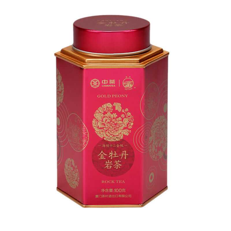 100g/Tin Original Oolong Tea Wuyi Rock Tea Gold Peony Jin Mu Dan Fujian