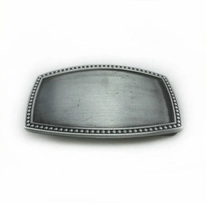 Men's Belts Buckle Zinc Alloy 4cm Width Loop Rectangle Jeans Fashion Accessories