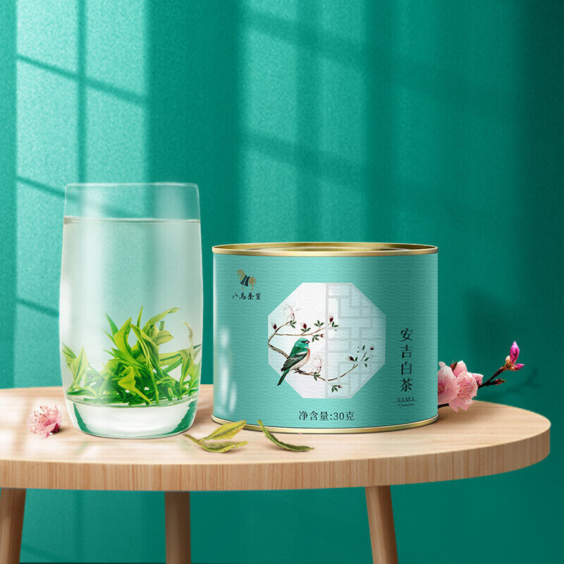 Anji Bai Cha Natural Spring New Tea Healthy Herbal Tea 八马茶叶 正宗安吉白茶 春茶新茶 味醇鲜爽