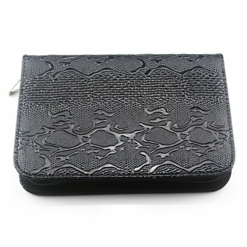 Hair Scissors Shears Case Salon Holster Hairdresser Accessories Bag Leather 25cm