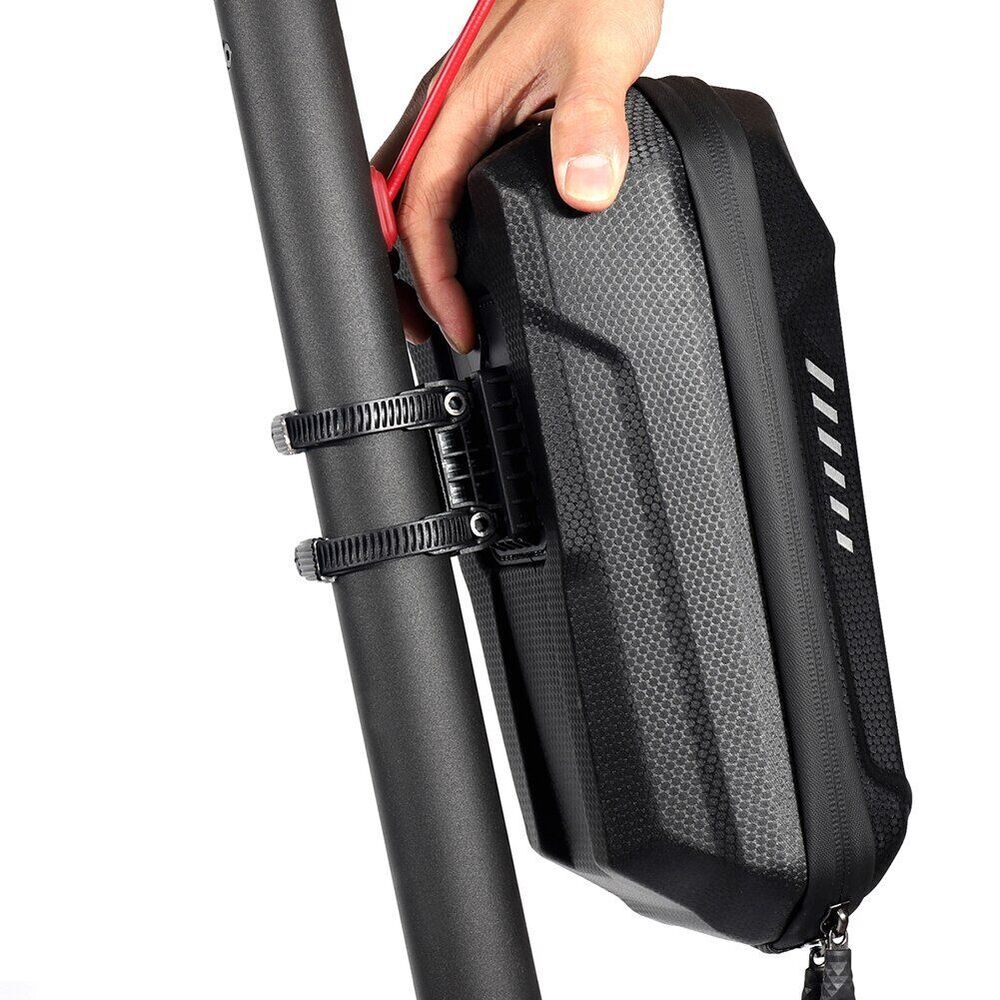 2/3 L Electric Scooter Front Storage Bag EVA Hard Shell Skateboard Hanging Pack