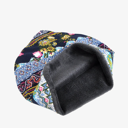 Womens Dual-purpose Boho Scarf Hat Baggy Slouchy Beanie Hat Headwear Chemo Cap