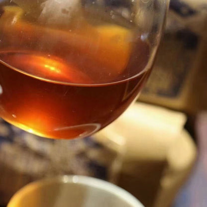 200g Yunnan Old Puerh Raw Tea 1998 Tongqinghao Sheng Pu-erh Tea Loose Leaf Tea