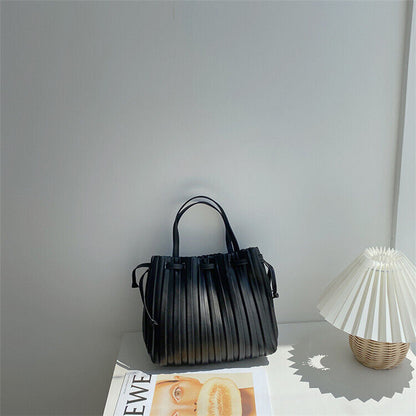 Women's PU Leather Handbag Shoulder Messenger Satchel-Tote Crossbody Purse Bags