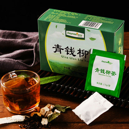 qing qian liu cha 2.5g*20小袋 青钱柳叶茶Cyclocarya paliurus healthy herbal tea 青钱柳茶 多莱安