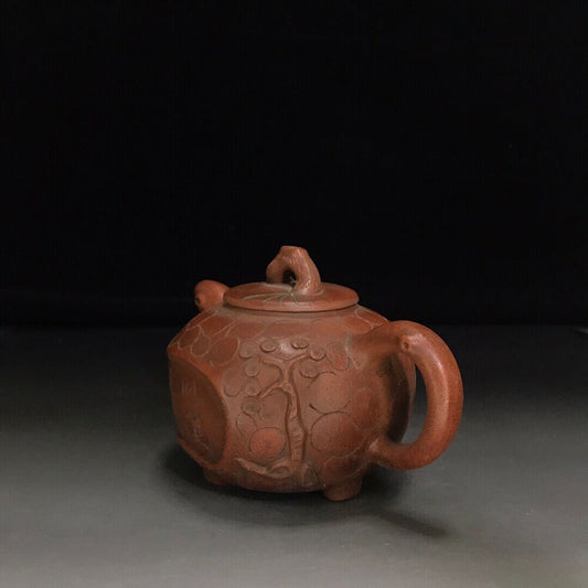 vintage chinese yixing purple clay teapot zisha ceremony teaware collection rare