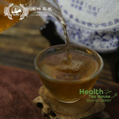 2014 TuLin Phoenix Sheng Puer "Ye Sheng Qiao Mu" Pu-erh Shen Puerh Tea 357g