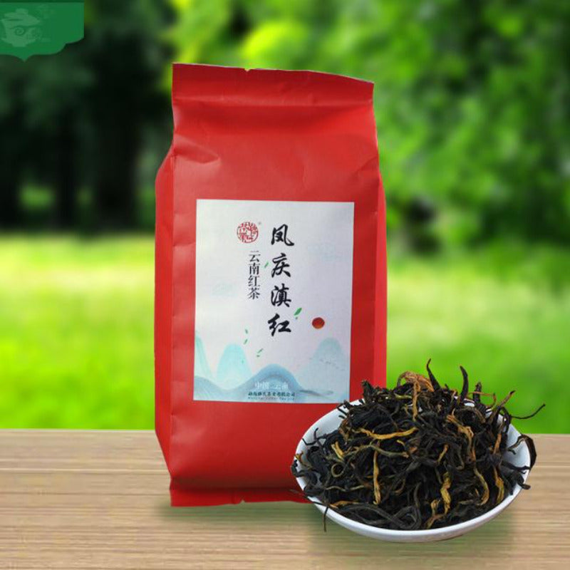 100g Fengqing Dianhong Black Tea Yunnan Organic Loose Leaf Red Tea Health Care