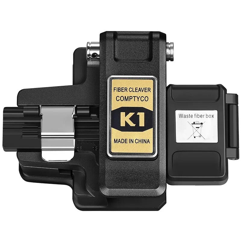 K1 Fiber Cleaver FTTH Optical Fiber Cable Cutting Knife Tool Waste Fiber Box