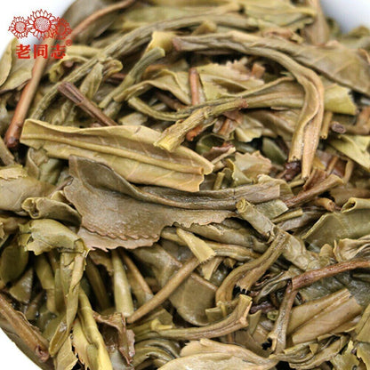 Haiwan Zodiac Bull Raw Puerh Bring You Joy and Luck Sheng Puer Tea 400g