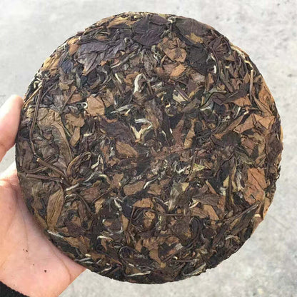 350g High Mountain Old White Tea Fuding Organic White Tea Cake Shoumei White Tea