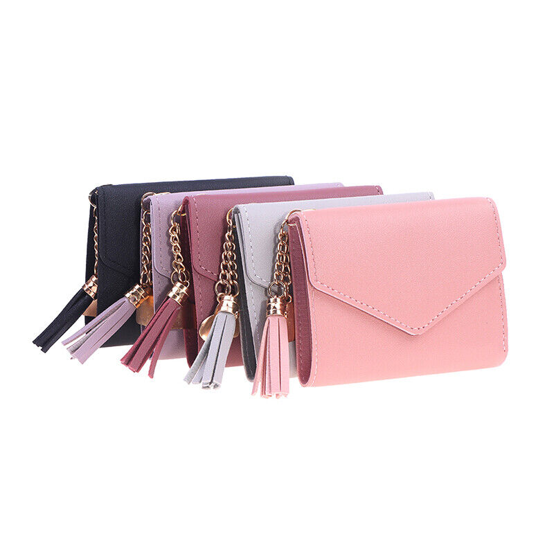 1Pc Short Tassel Wallet Women Purse Mini Coin Purse Card Pocket Girl Clutch Bag