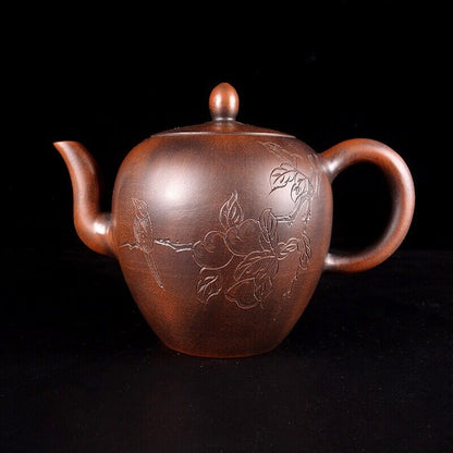 Chinese Yixing Zisha Clay Handmade Exquisite Teapot（美人肩 底款：周桂珍）