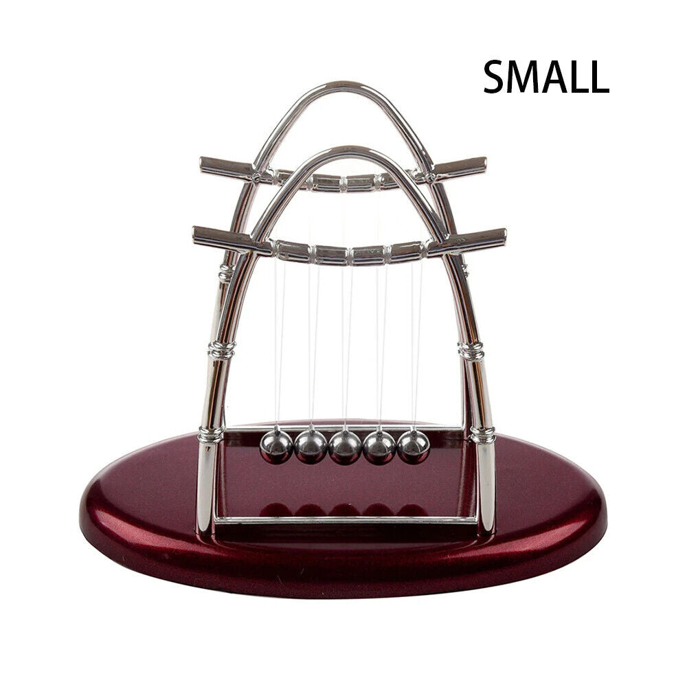 Newtons Cradle Science Pendulum Fun Development Educational Desk Toy Decorations