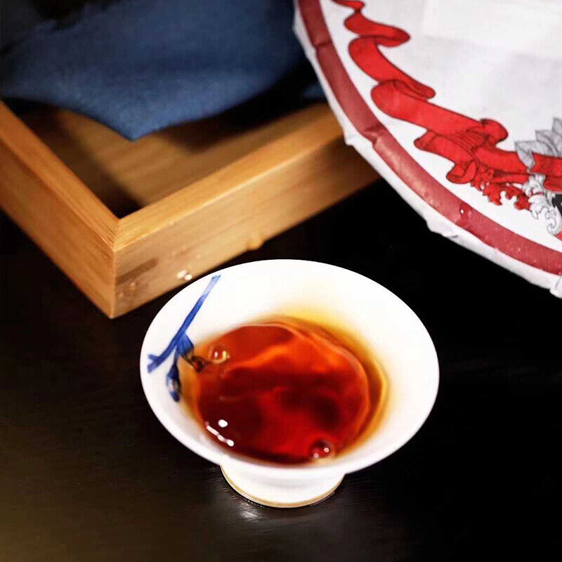 2019 Haiwan Tea Classic 7578 Yunnan Old Comrade Ripe PuErh Black Tea Puer 357g