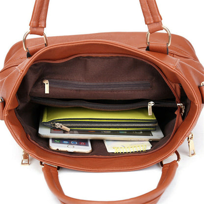 Women’s Ladies PU Leather Handbags Luxury Messenger Bags Feminina Shoulder Bag