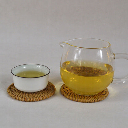 2014 Xiaguan Aged Tea Iron Cake Gao Yuan Chen Sheng Pu-erh Puer Tea Raw 357g