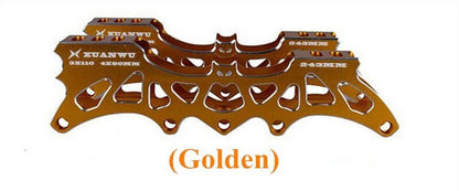 3*110mm/ 4*80mm Skate Frame Inline Speed Skate Base Boot Nail Distance 150-195mm