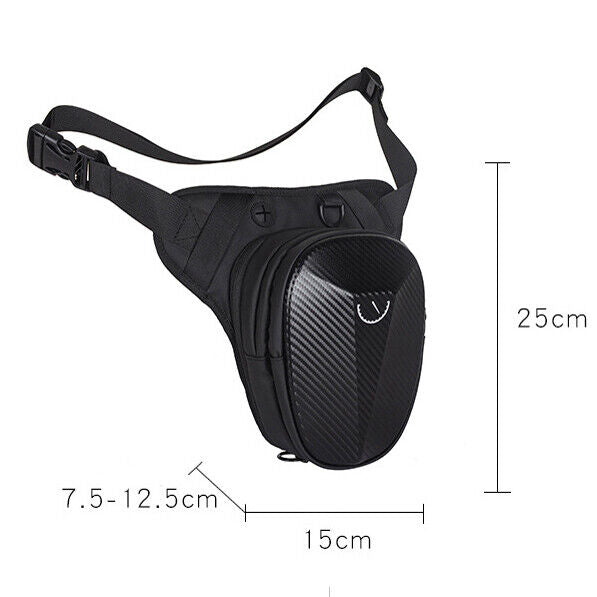 Lady'sTactical Leg Drop Bag Saddlebas, Motorcycle Bag Thigh Hip Waist Fanny Pack