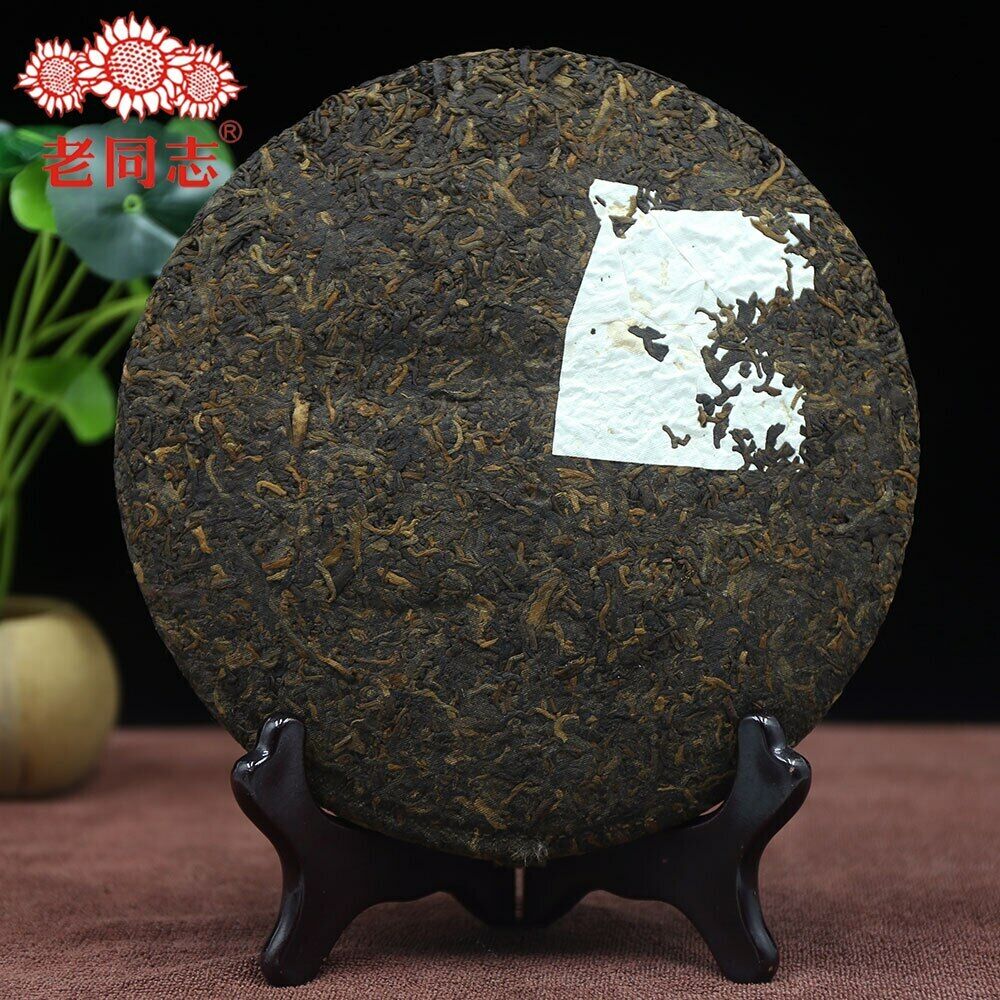 Pu Erh Cha Batch 131 Old Comrade Specialty Ripe Pu'er Tea Cake 400g